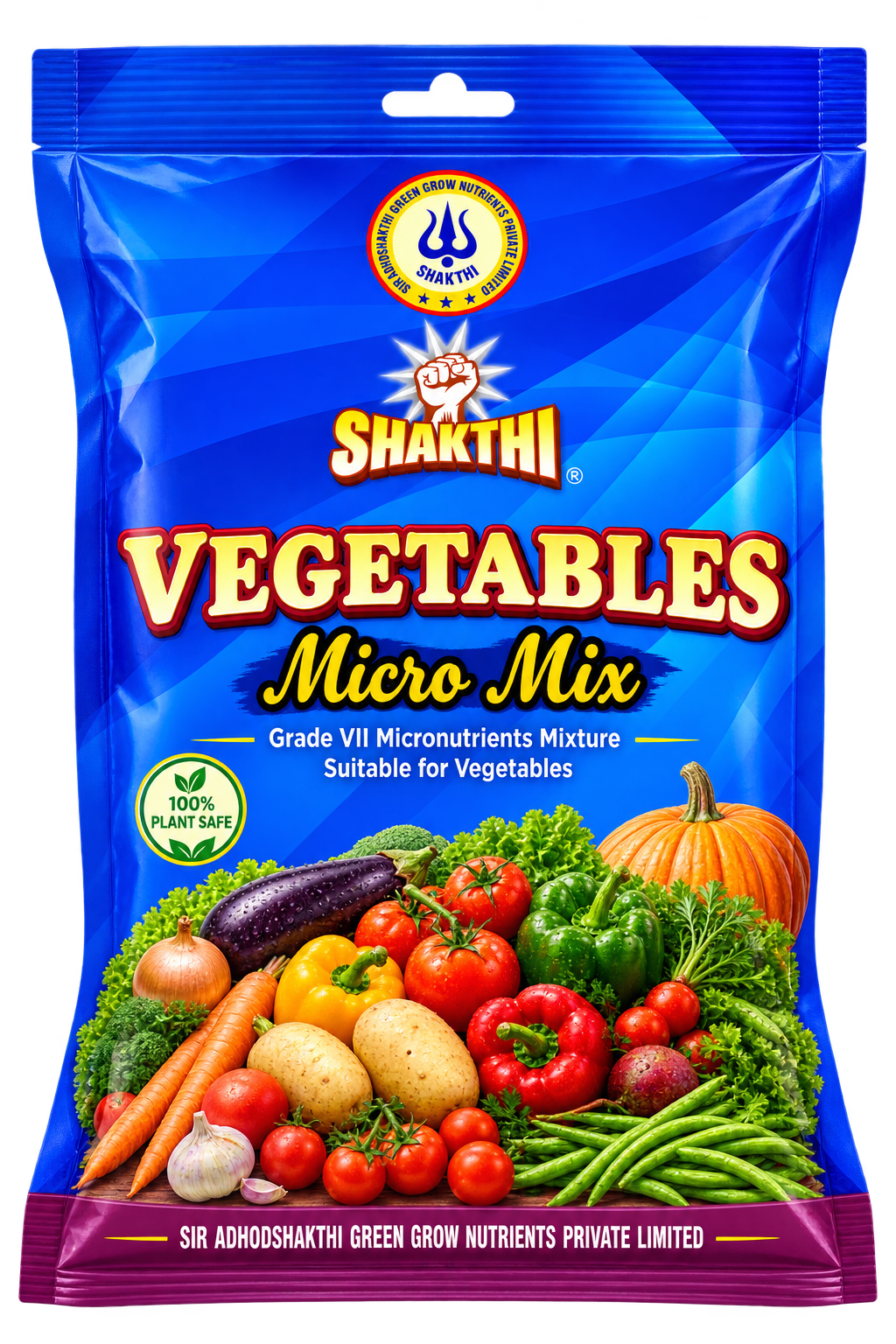 Shakthi Vegetables Special Micro Mix product package